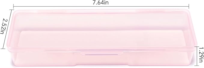 4Pcs Transparent Storage Boxes For Nail Tool Professional Pedicure Manicure - Image 2