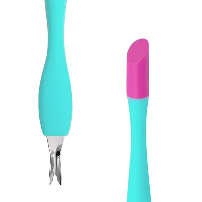 IVON 3pcs Cuticle Trimmer Pusher, Rubber Tip Soft on Nail Bed - Image 6