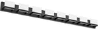 Tipace 8 Lights Modern LED Black Vanity Light by Tipace