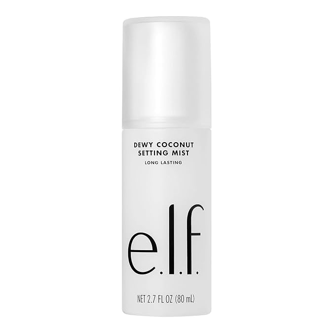 e.l.f. Dewy Coconut Setting Mist, Makeup Setting Spray - Image 3