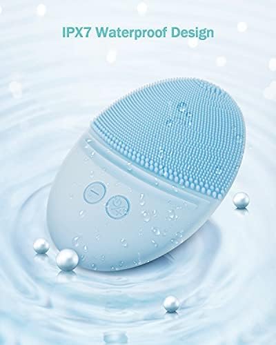 EZBASICS Facial Cleansing Brush, Waterproof Sonic Vibrating Face Brush - Image 5