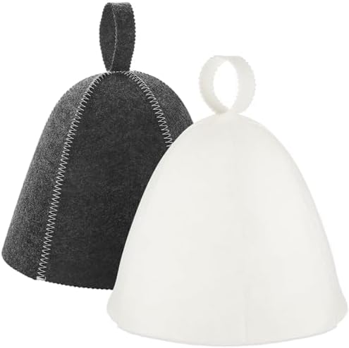JaGely Sauna Hat for Men Women Sauna Hat Vaporarium Cap Russian Banya Cap for by JaGely