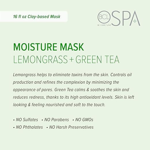 BCL SPA Lemongrass & Green Tea 4-Step Skincare Starter Kit, 16oz Each – Organic - Image 6