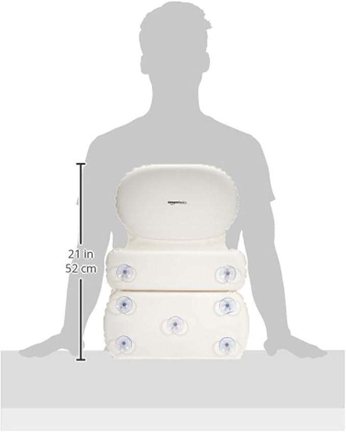 Amazon Basics Bath Tub Neck and Back Support Pillow - Image 6