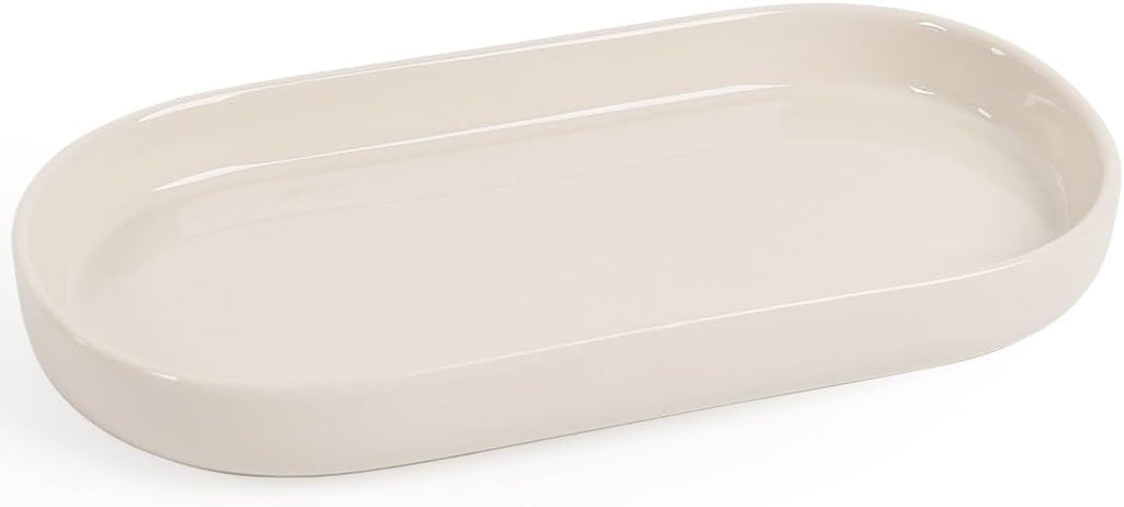 INGOFIN 7" Ceramic Bathroom Vanity Tray by INGOFIN