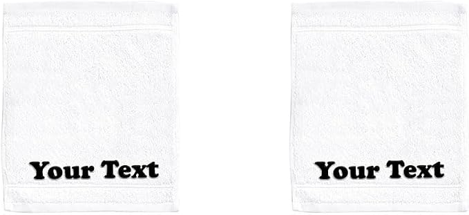 Personalize Your Towels with Custom Embroidery: Names, and Initials. Perfect by Ephesos