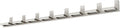Tipace 8 Lights LED Modern Vanity Light Brushed Nickel Bathroom Lighting by Tipace