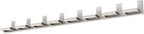 Tipace 8 Lights LED Modern Vanity Light Brushed Nickel Bathroom Lighting by Tipace