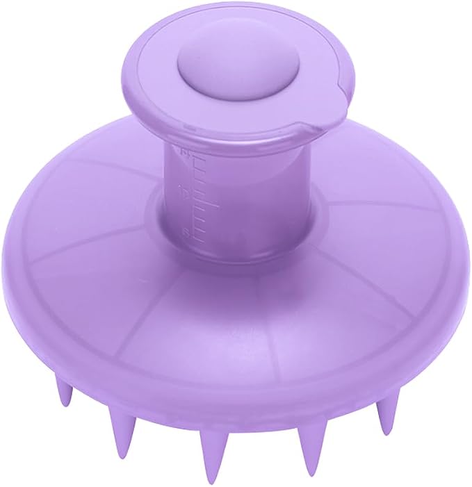 Hair Oil Applicator & Scalp Massager – Soft Silicone Bristles to Remove Dandruff - Image 3