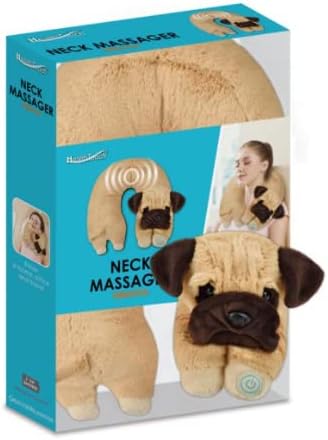 BCL Health Vibrating Massage Plush Neck Massager Dog & Custom Storage Carrier - Image 4