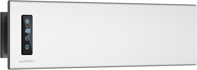 Hot Towel Warmer, Small Towel Warmer Rack Wall-Mounted, LED Control by AQUATREND