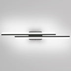 Ralbay 40" LED Black Vanity Light 40W Frosted Aluminum Modern LED Black by RalbayLighting