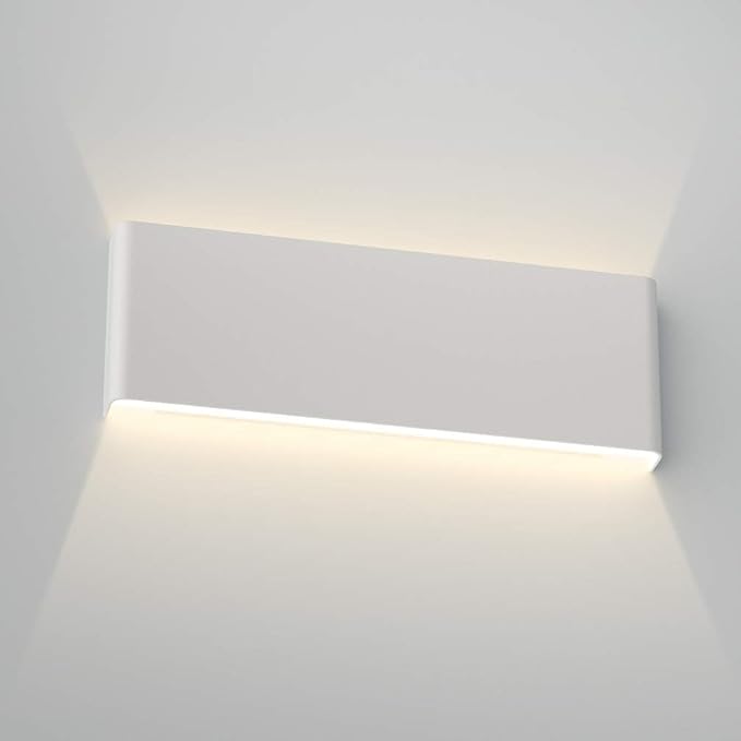 Aipsun 15.75in Matte White Modern Vanity Light Up and Down LED Vanity Light by Aipsun