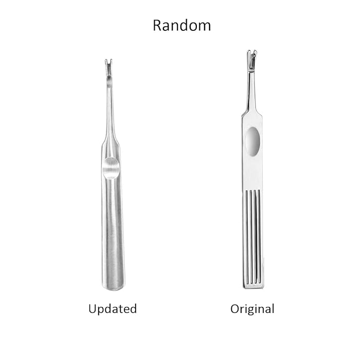 6PCS Cuticle Pusher Set, Stainless Steel Cuticle Remover Kit, Cutter and - Image 4