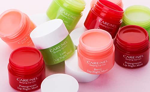 Lip Mask Overnight 5g 3Set Korean Beauty Intensive Treatments Balm, Scrubs - Image 2
