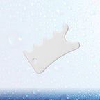 Healifty Gua Sha Board Scraping Massage Tool Ceramic Guasha Facial Board Plates - Image 7