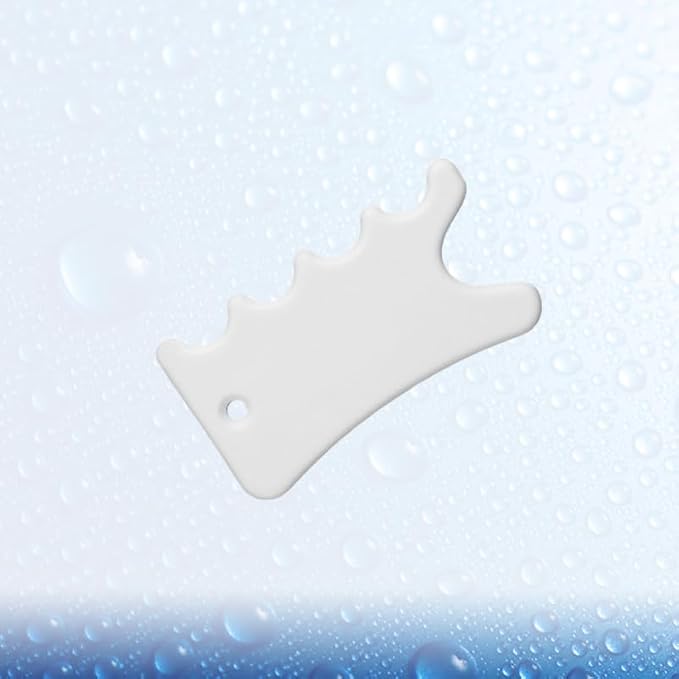 Healifty Gua Sha Board Scraping Massage Tool Ceramic Guasha Facial Board Plates - Image 7