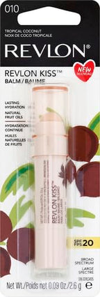 Revlon Tinted Lip Balm, SPF 20, Natural Fruit Oils | Tropical Coconut | Pack of - Image 2