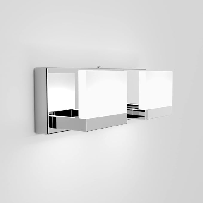 Tipace 2 Lights Modern Chrome LED Vanity Light - Image 7