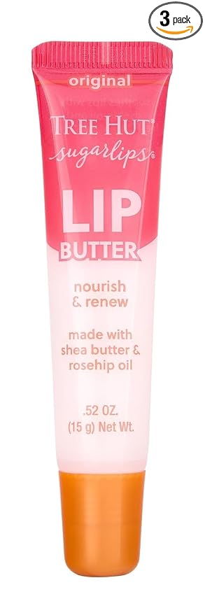 Tree Hut Original Sugarlips Lip Butter, Hydrating Lip Care to Lock in Moisture by TreeHut