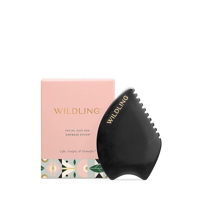 WILDLING Empress Stone Gua Sha Facial Stone I Facial Massage Stone to Lift by Wildling