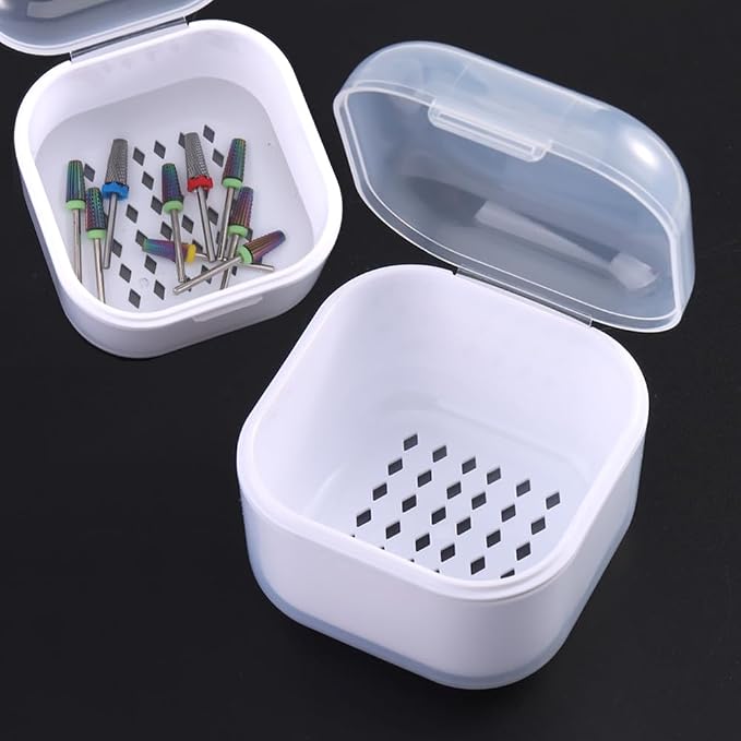 Nail Tool Sterilizer Box Plastic Sterilization Tray by SUTOKAKA