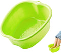 Ytterbium Foot Soaking Bath Basin, Large Massage Foot Soaking Tub, Plastic Home by Unknown