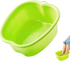 Ytterbium Foot Soaking Bath Basin, Large Massage Foot Soaking Tub, Plastic Home by Unknown