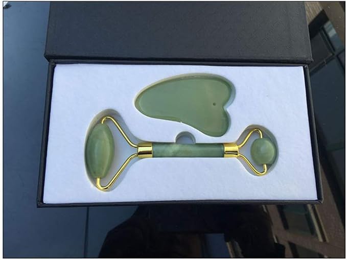 rosenice Jade Beauty Vessel Gua Sha Massage Tool Set - Image 9