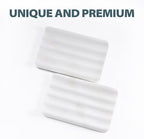 2 Pcs Soap Holder for Bathroom, Marble Soap Dish for Kitchen Countertop - Image 5