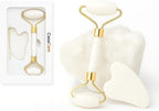 Gua Sha Facial Tool and Jade Roller Set –Anti-Aging Tools by Unknown