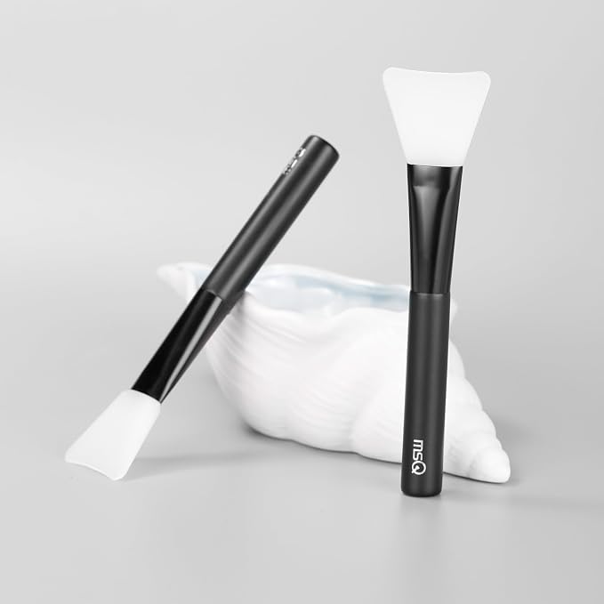 MSQ Silicone Face Mask Brush, Soft Facial Cleansing Scrubber, Facial Mask Brush - Image 4