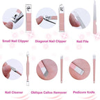 Manicure Set, Professional Nail Clippers Kit, Pedicure Care Tools, Professional - Image 2