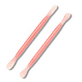 2Pcs Plastic Cuticle Pusher, Dual-end Dead Skin Nail Pusher, Gentle Plastic by HaimiLiyaHome