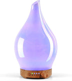 Porseme 150ml Essential Oil Diffuser Glass Color Changing Aroma Air Diffusers by Porseme