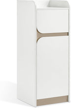 BarberPub Salon Spa Storage Cabinet, Barber Hair Stylist Station by BarberPub