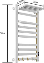 Heated Towel Rack for Bathroom Towel Warmer Racks Wall Mounted - Image 7
