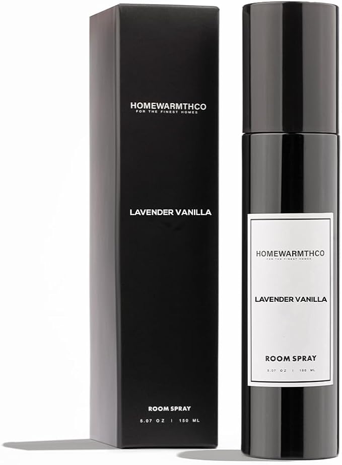 Lavender Vanilla Room Spray – 5.07 oz Scented Air Freshener Spray by Homewarmthco