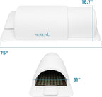 Portable Infrared Sauna Dome | 1300W Power | Near-Zero EMF | Full-Body Dry Sauna - Image 6