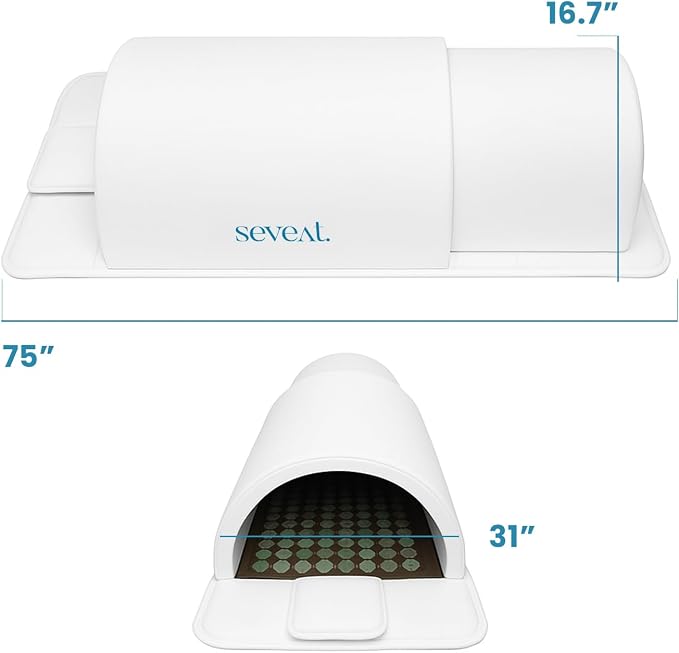 Portable Infrared Sauna Dome | 1300W Power | Near-Zero EMF | Full-Body Dry Sauna - Image 6