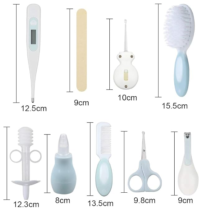 Baby Grooming and Health Kit, Lictin 15 in 1 Safety Care Set, Newborn Nursery - Image 8