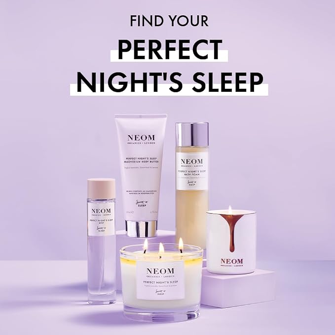 NEOM Perfect Night's Sleep Bath Foam, 200ml I Lavender, Sweet Basil & Jasmine I - Image 5