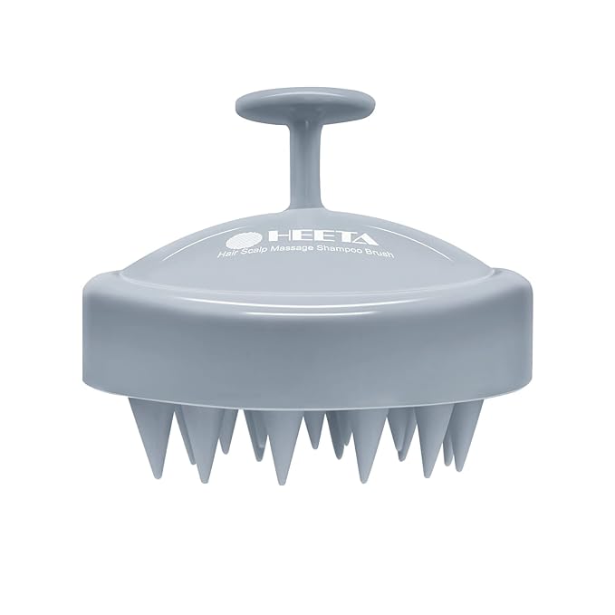 HEETA Scalp Massager Hair Growth, Soft Silicone Scalp Scrubber Shampoo Brush by HEETA