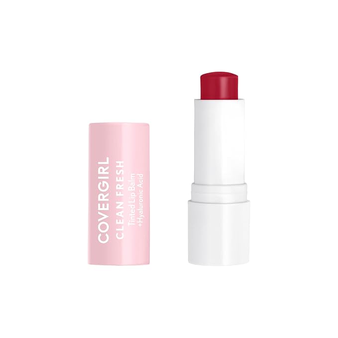 CoverGirl Clean Fresh Tinted Lip Balm, Vegan Formula, Natural Finish, by COVERGIRL