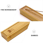 HEALLILY Bamboo Incense Stick Holder and Storage Box - Image 8