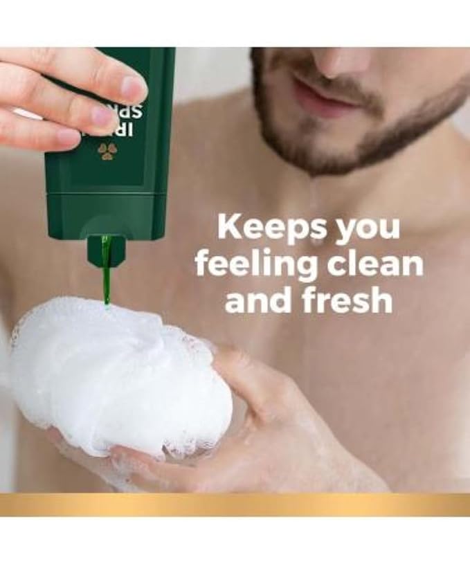 Irish Spring Body Wash Active Scrub Moisturizing Face Exfoliating Gel 20 Fl Oz - Image 3