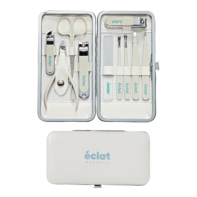 Éclat Manicure Pedicure Kit for Men & Women, Cuticle Pusher, Personal Care by %C3%A9clat