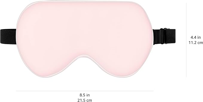 Amazon Basics Genuine Natural Mulberry Silk Curved Sleep Eye Mask - Image 8