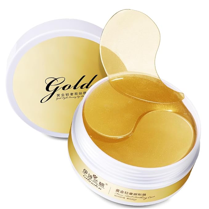ISILANDON 24K Gold Eye Mask-60 Pcs, Care by ISILANDON