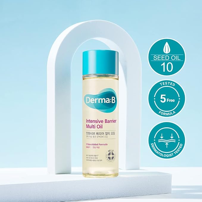 Derma B | Intensive Barrier Multi Body Oil | Moisturizing Non-Sticky Multi-Use - Image 7